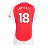 Arsenal Takehiro Tomiyasu #18 Hjemmedrakt Kvinner 2024-25 Kortermet